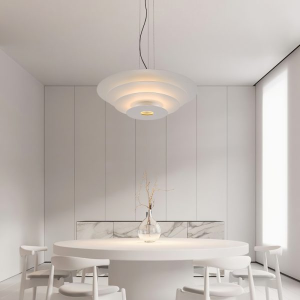 LPL312-WT-18W+9W Art design led pendant light - Image 2