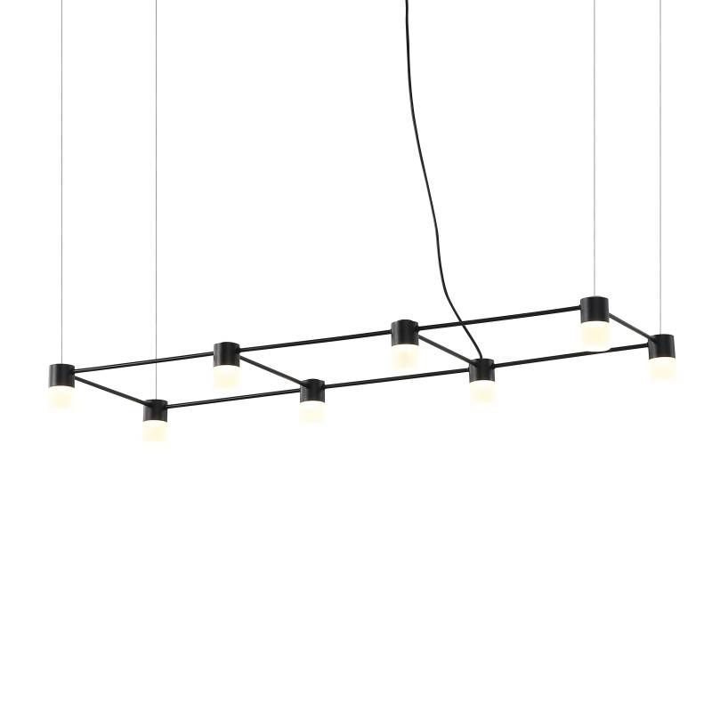 LPL340-BK-8*1W The networks series led pendant light