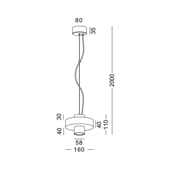 LPL348-5W Kitchen led pendant light - Image 3