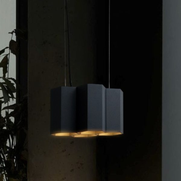 LPL368-BK-GU10 led pendant light - Image 2