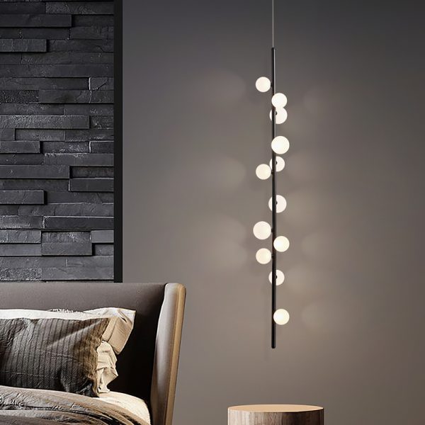 LPL375-BK-12*0.5W Bedroom led pendant light - Image 2
