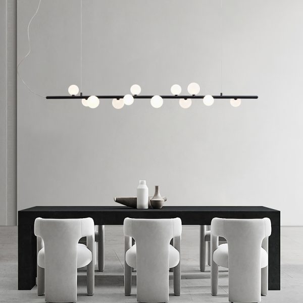 LPL376-BK-12*0.5W Kitchen led pendant light - Image 2