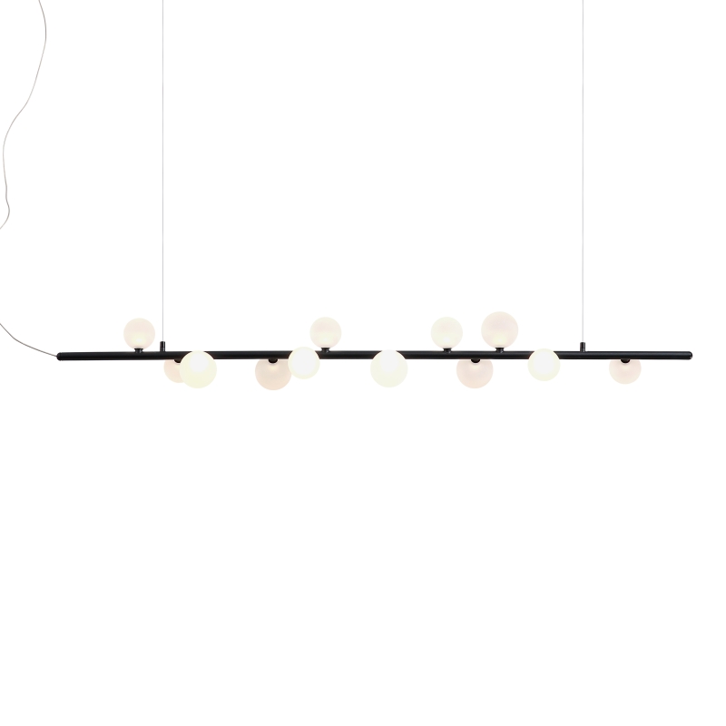 LPL376-BK-12*0.5W Kitchen led pendant light
