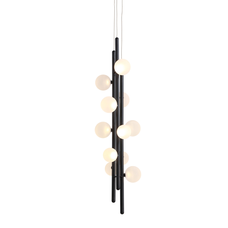 LPL377-BK-12*0.5W Modern led pendant light