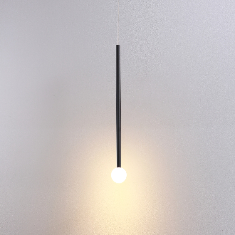 LPL379-BK-1W Linear led pendant light
