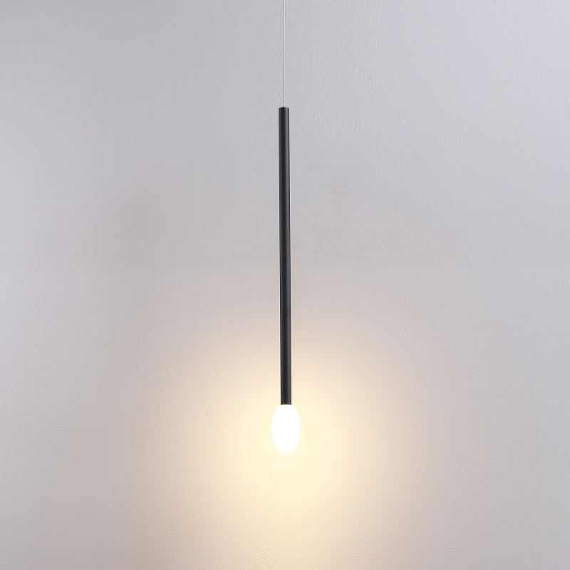 LPL381-BK-1W Linear led pendant light