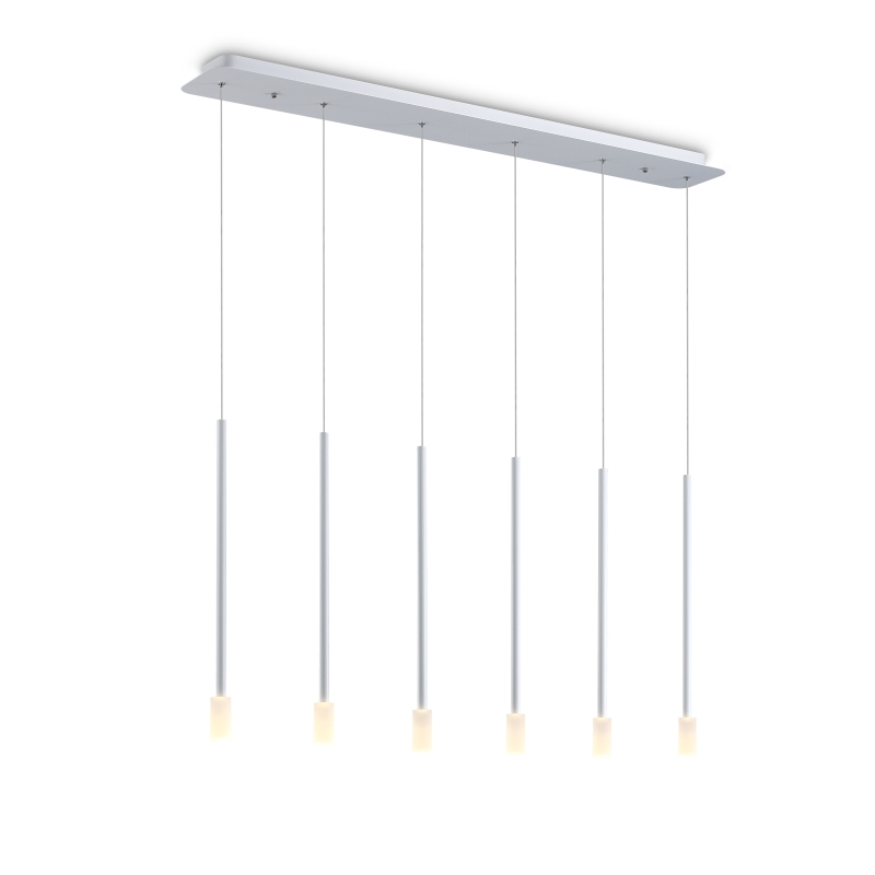 LPL382-WT-6*1W Minimalist led pendant light