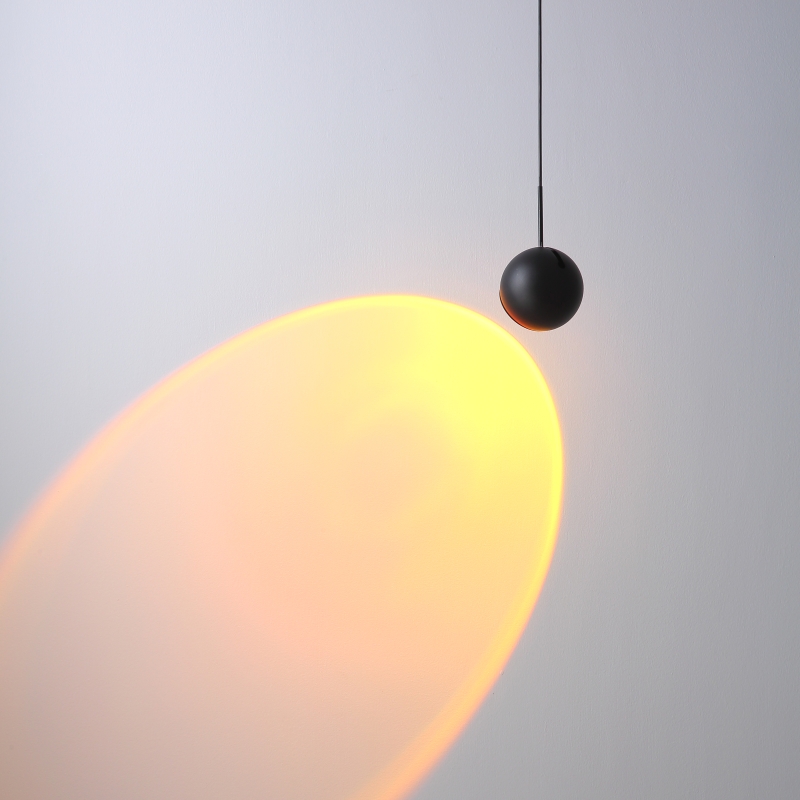 LPL388-BK-6W Bedroom led pendant light