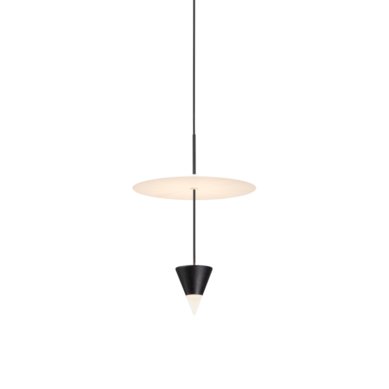 LPL400-BK-4W+1W Modern led pendant light