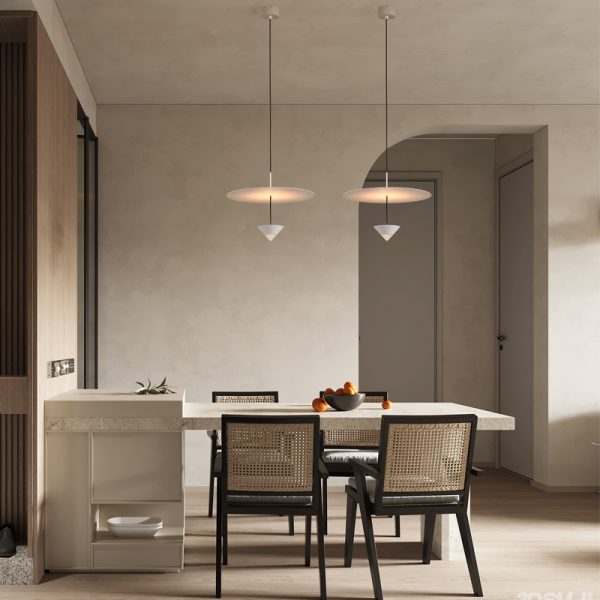 LPL401-WT-10W+3W Modern led pendant light - Image 2