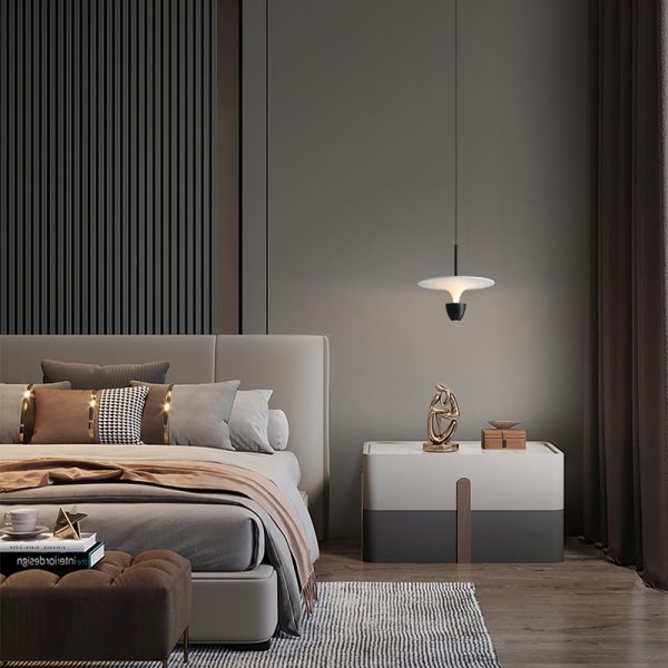 LPL701-BK-6W+6W Bedroom led pendant light - Image 2