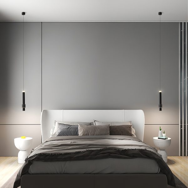 LPL702-BK-2*6W Bedroom led pendant light - Image 2