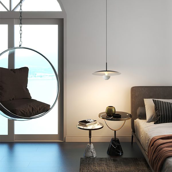 LPL703-WT-6W+6W Bedroom led pendant light - Image 2