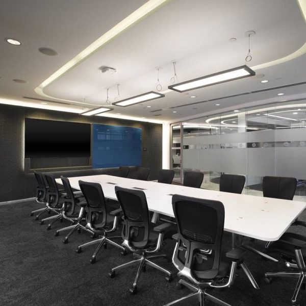 LQL003-BK-40W Led pendant light for office - Image 2