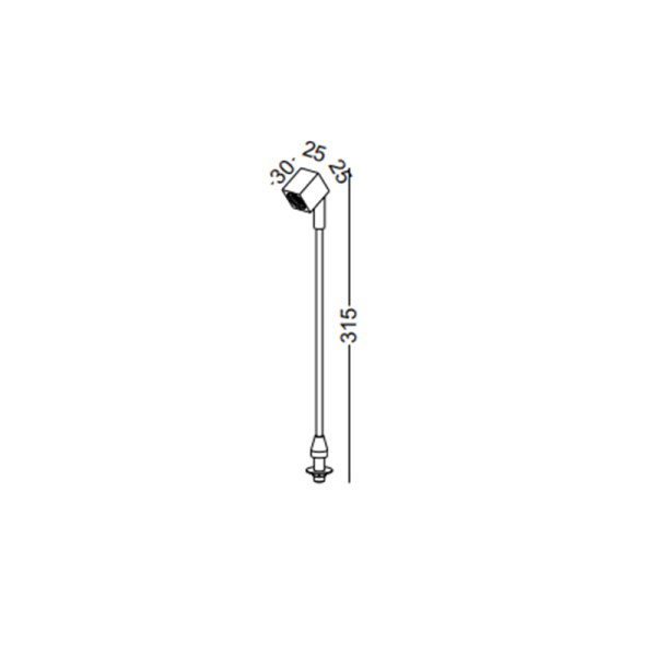 LSD014-CR-1W Led cabinet light - Image 2