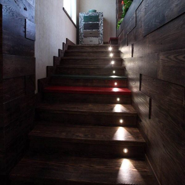 LSL002-1W Round led step light - Image 2