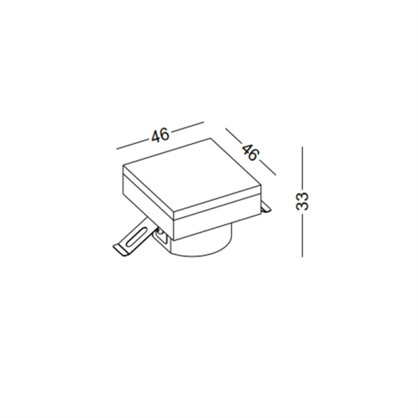 LSL009A-1W Round led step light - Image 2
