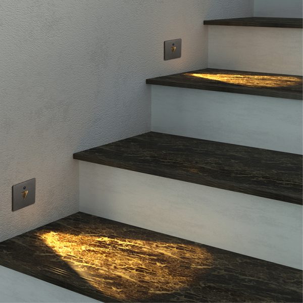 LSL708-BK-3W Stair led step light - Image 2