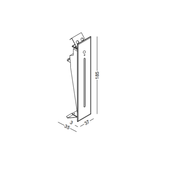 LSL710-GR-3W Stair led step light - Image 2