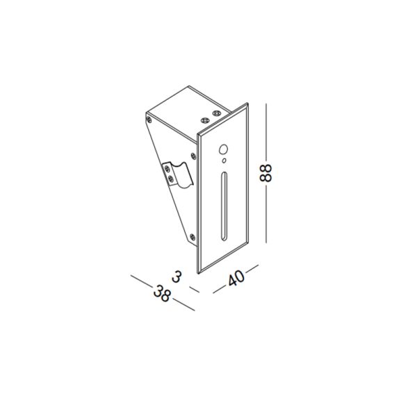 LSL711-WT-3W Stair led step light - Image 3