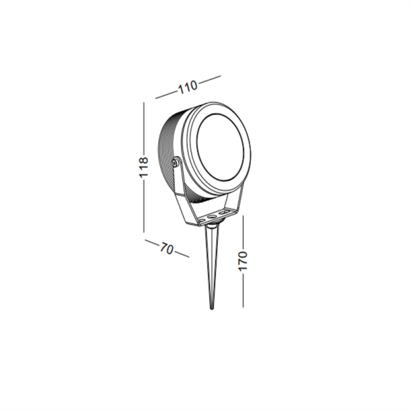 LSP156-9W Led flood light - Image 2