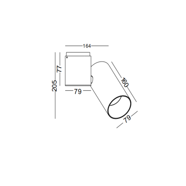 LSP181-WT-COB 9W Led Spot light Surface mount - Image 2