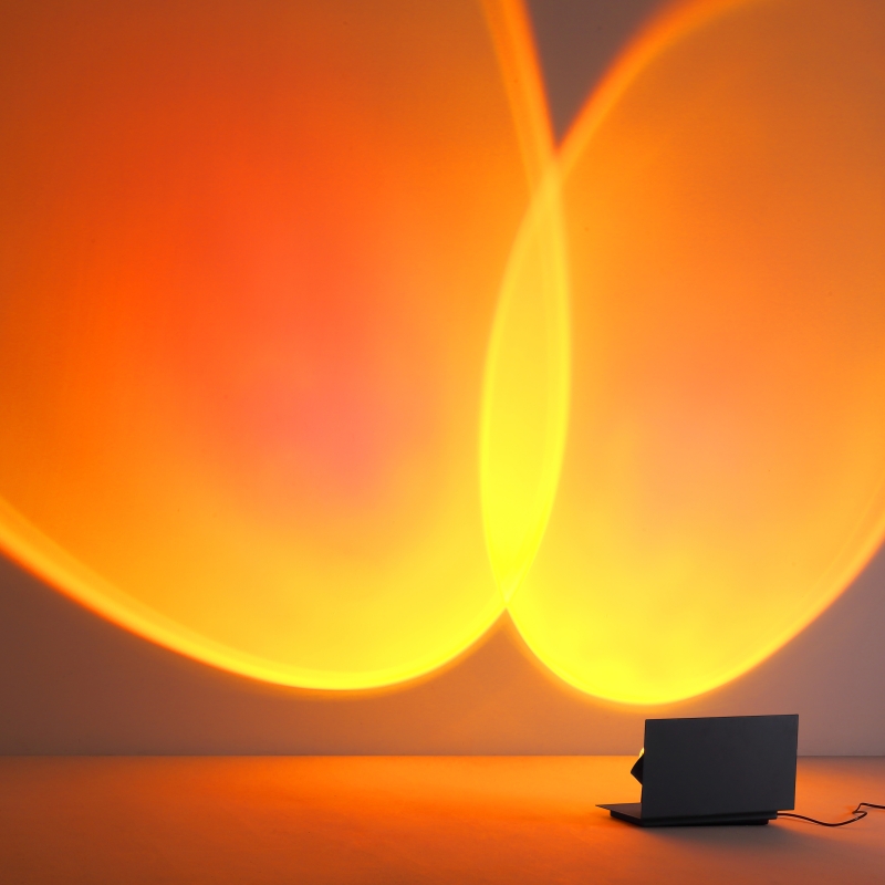 LSP237-BK-2*6W Sunset led table light
