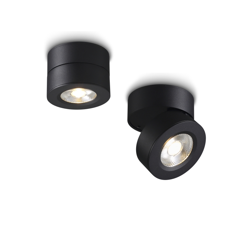 LSP705-BK-5W Cob led surface spot light