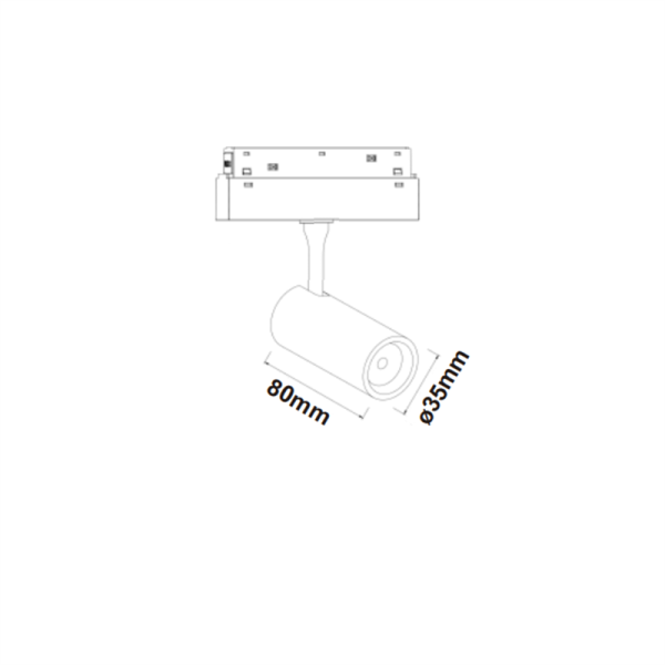LSP710-7W Modern style led track light - Image 2