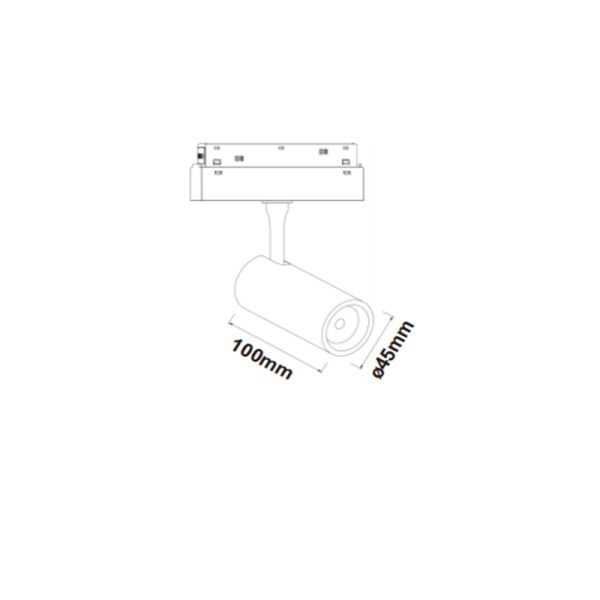 LSP711-10W Modern style led track light - Image 2