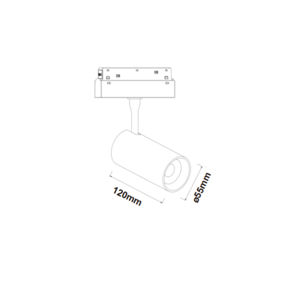 LSP712-15W Modern style led track light - Image 2