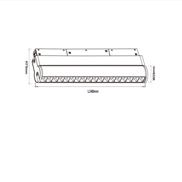 LSP716-18W Office led track light - Image 2