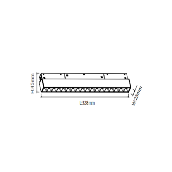 LSP718-18W 48V Led track light - Image 2