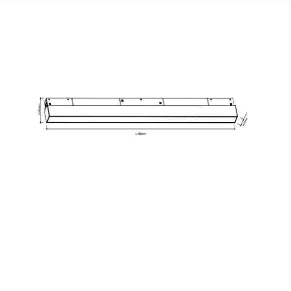 LSP723-24W Modern style led track light - Image 2