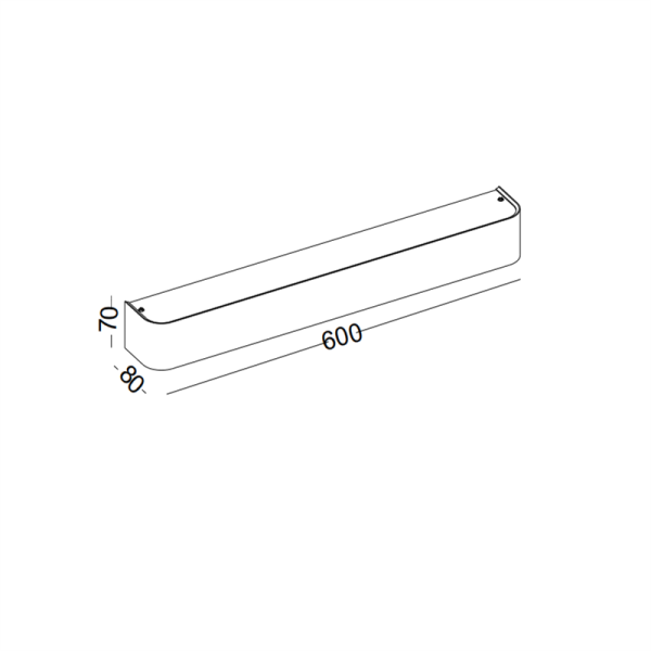 LWA151-SL-2*10W Led bathroom light mirror lamp - Image 3