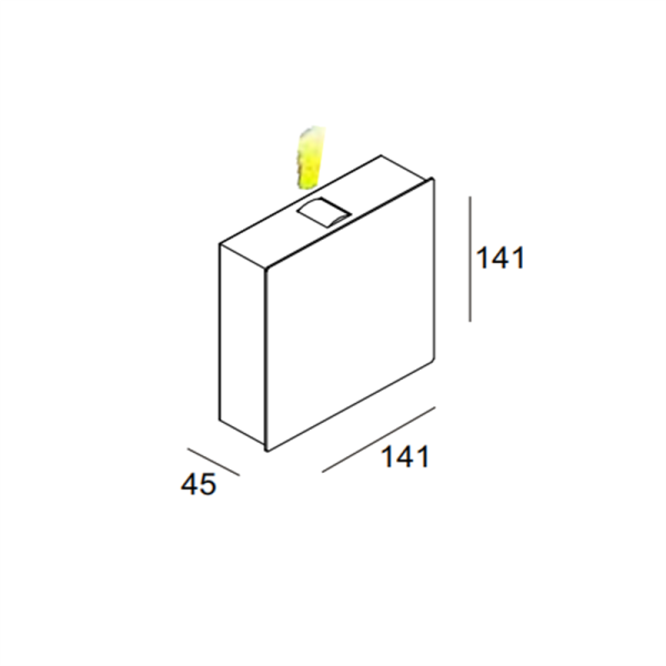 LWA159-1*1W Room decorative led wall light - Image 2