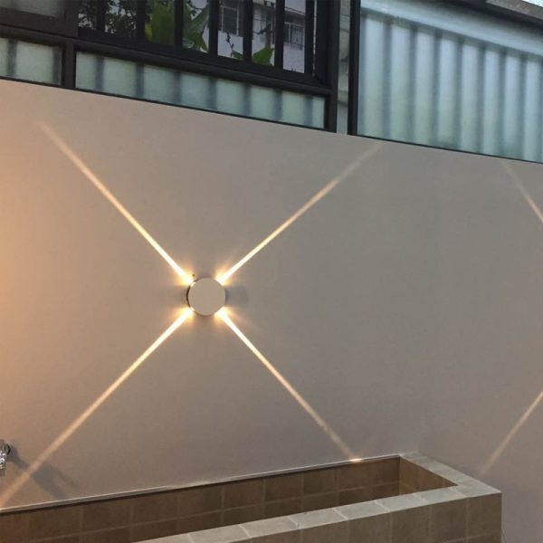 LWA161-4*1W Square led wall light - Image 2