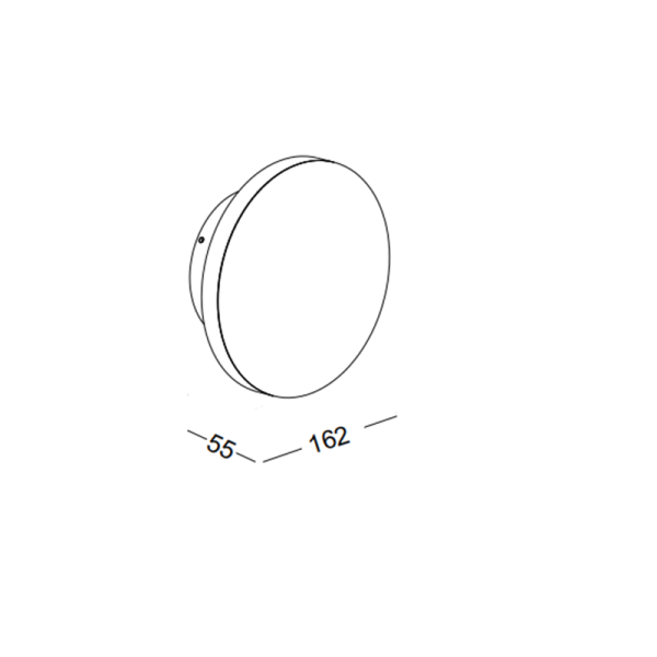 LWA228A-WT-4W Round led wall light - Image 3