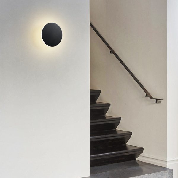 LWA228A-BK-4W Round led wall light - Image 2