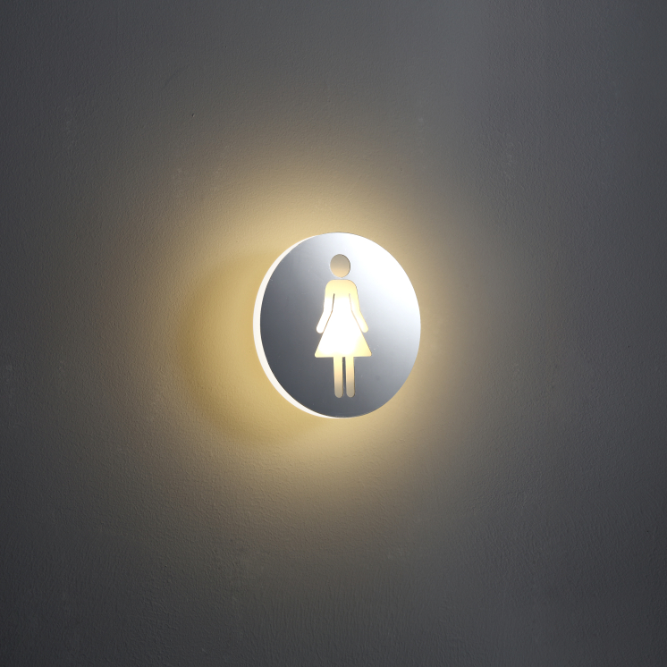 LWA228E-4W Round led wall light