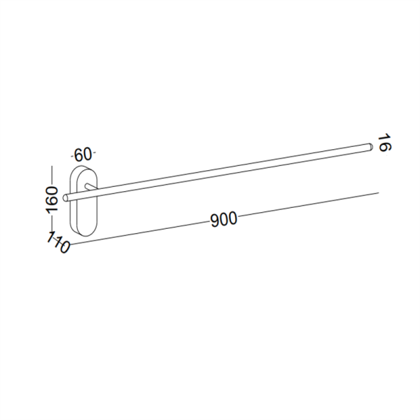 LWA243-10W Living room led wall light - Image 3