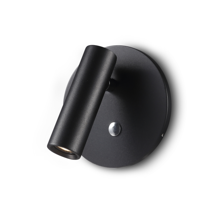 LWA260-BK-3W Round led reading light