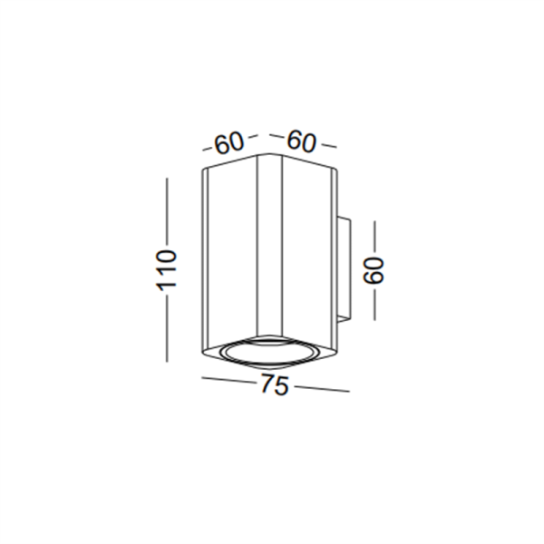 LWA264-5W Modern design led wall light - Image 2