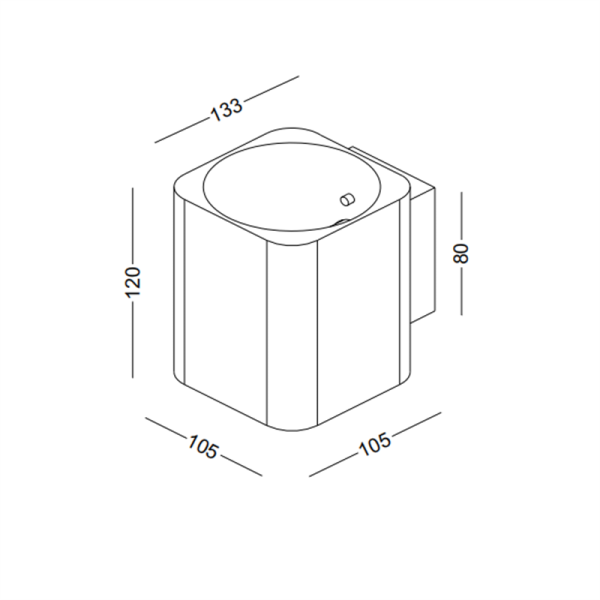 LWA270-SL-5W Up and down led wall light - Image 2