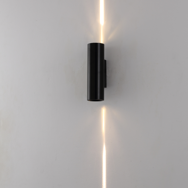 LWA277-BK-2*3W Up and down led wall light