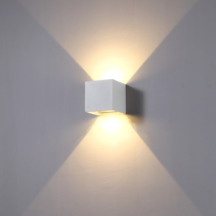 LWA288-WT-2*3W Up and down lighting led outdoor wall light