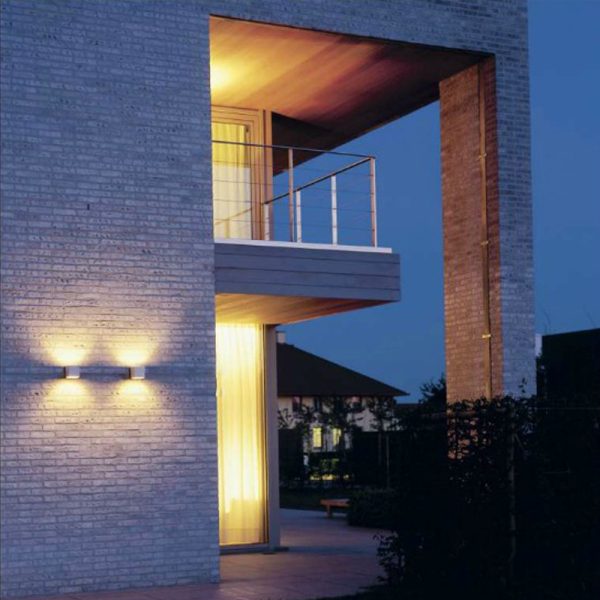 LWA288-WT-2*3W Up and down lighting led outdoor wall light - Image 3