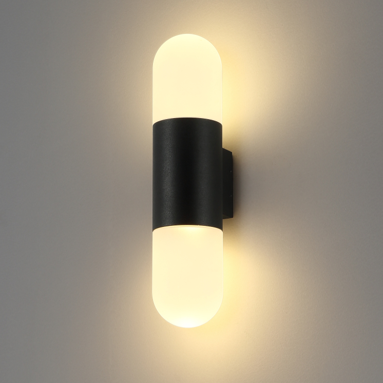 LWA292A-2*6W Modern style led outdoor wall lamp