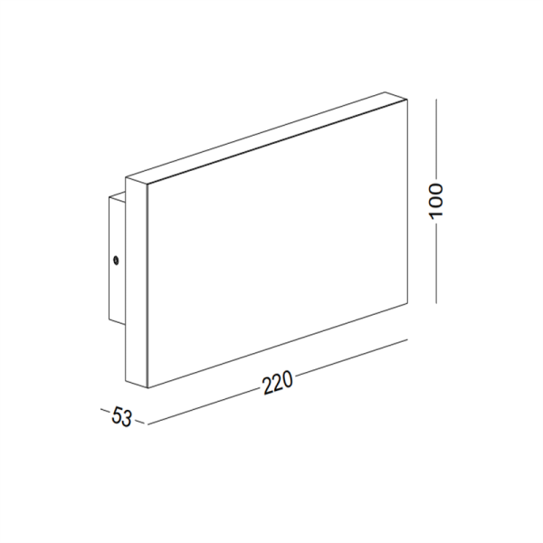 LWA294A-WT-9W Indoor led wall light - Image 2