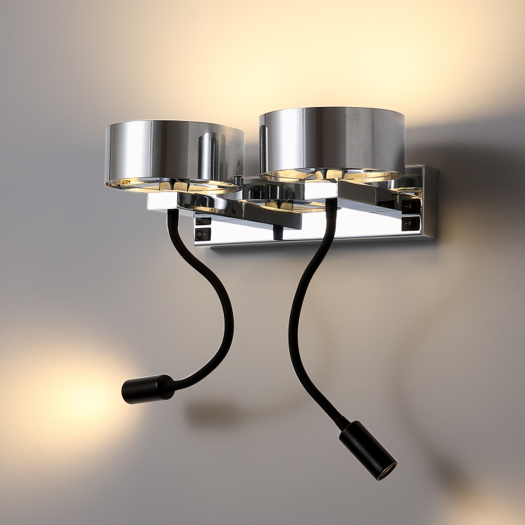 LWA299A-CR-2*6W+2*3W Led reading light